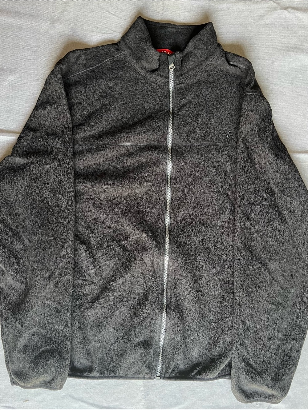Izod Men's Black Full-Zip Fleece Jacket